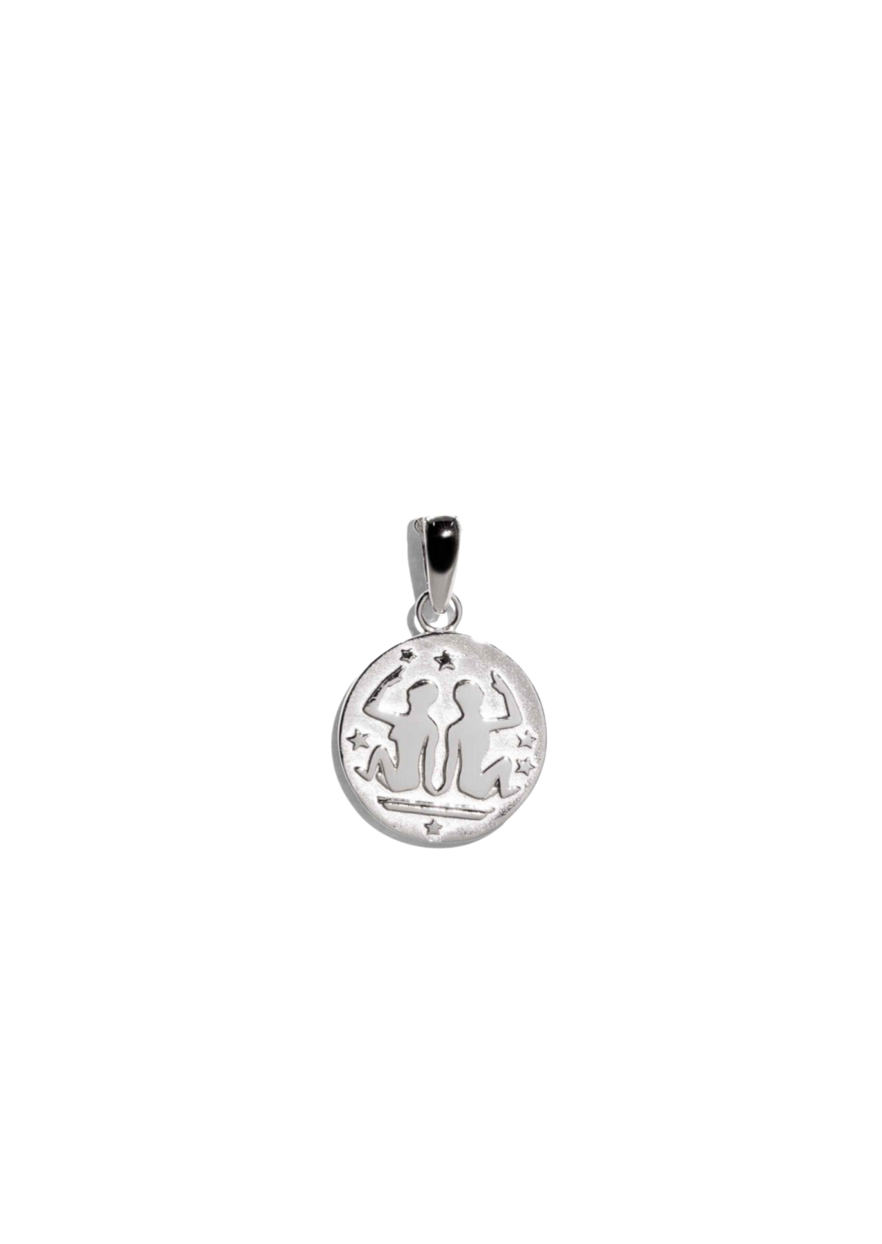 The Gemini Zodiac Silver Pendant