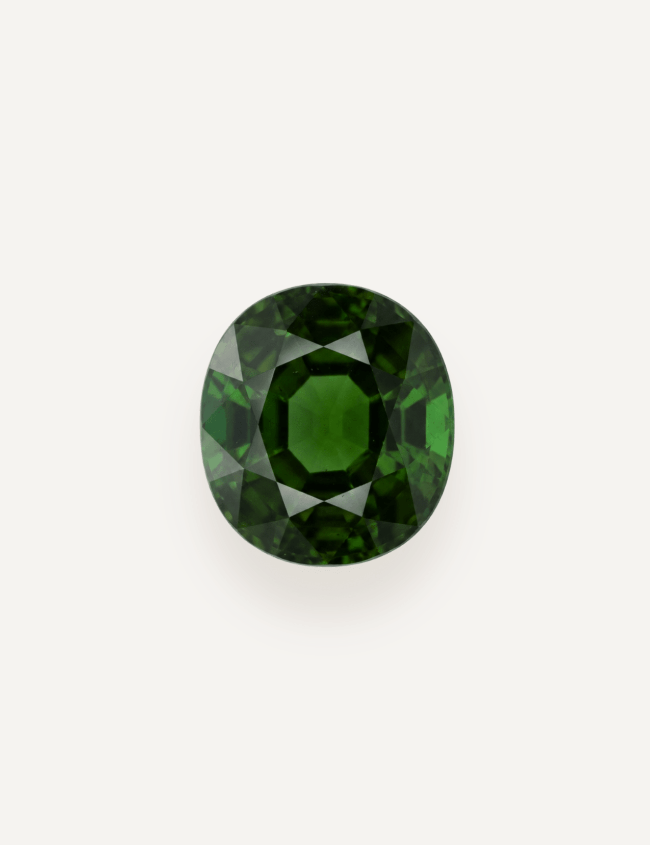 5.94ct Green Oval Cut Tourmaline - Molten Store