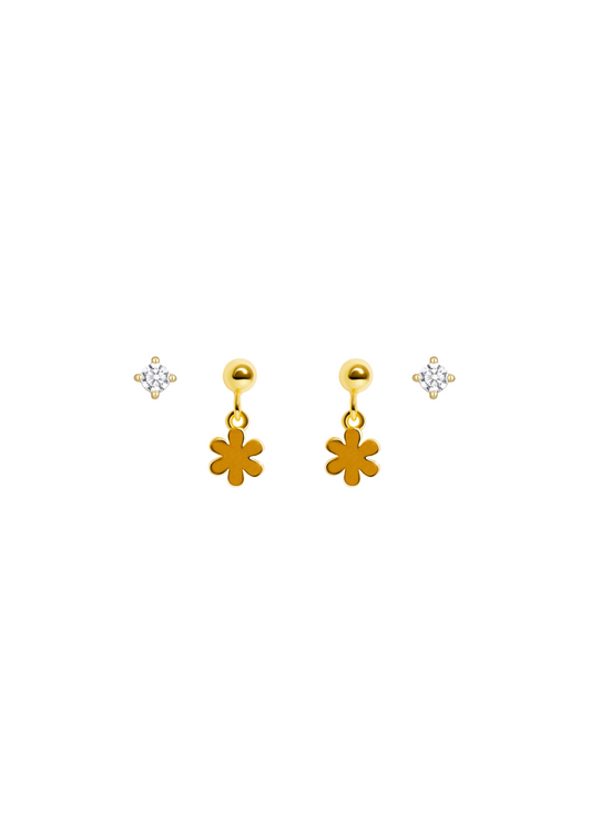 The Moonflower Earring Stack