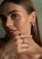 The Croissant 14ct Gold Vermeil Signet Ring