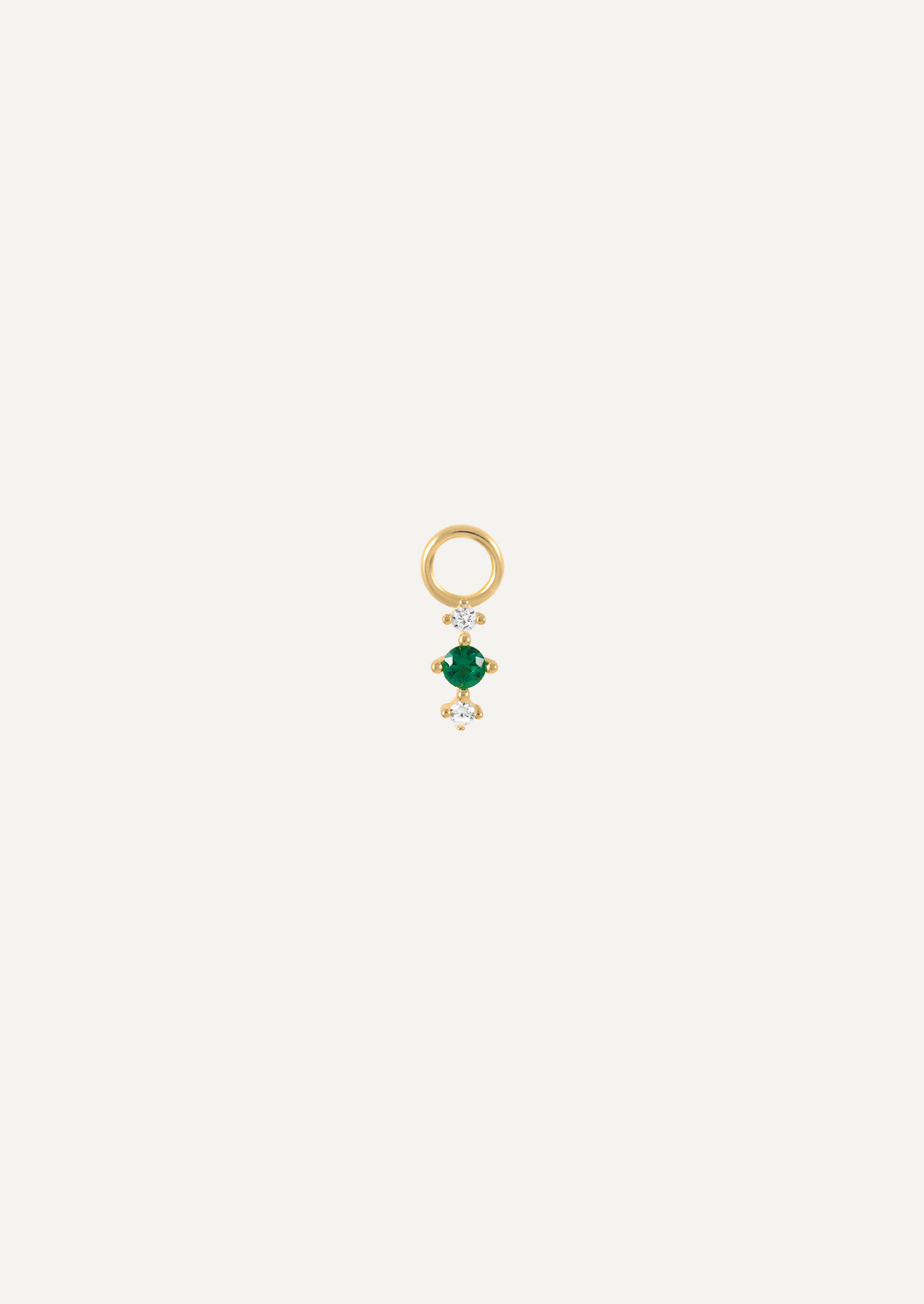 The Verdure Gold Vermeil Earring Charm