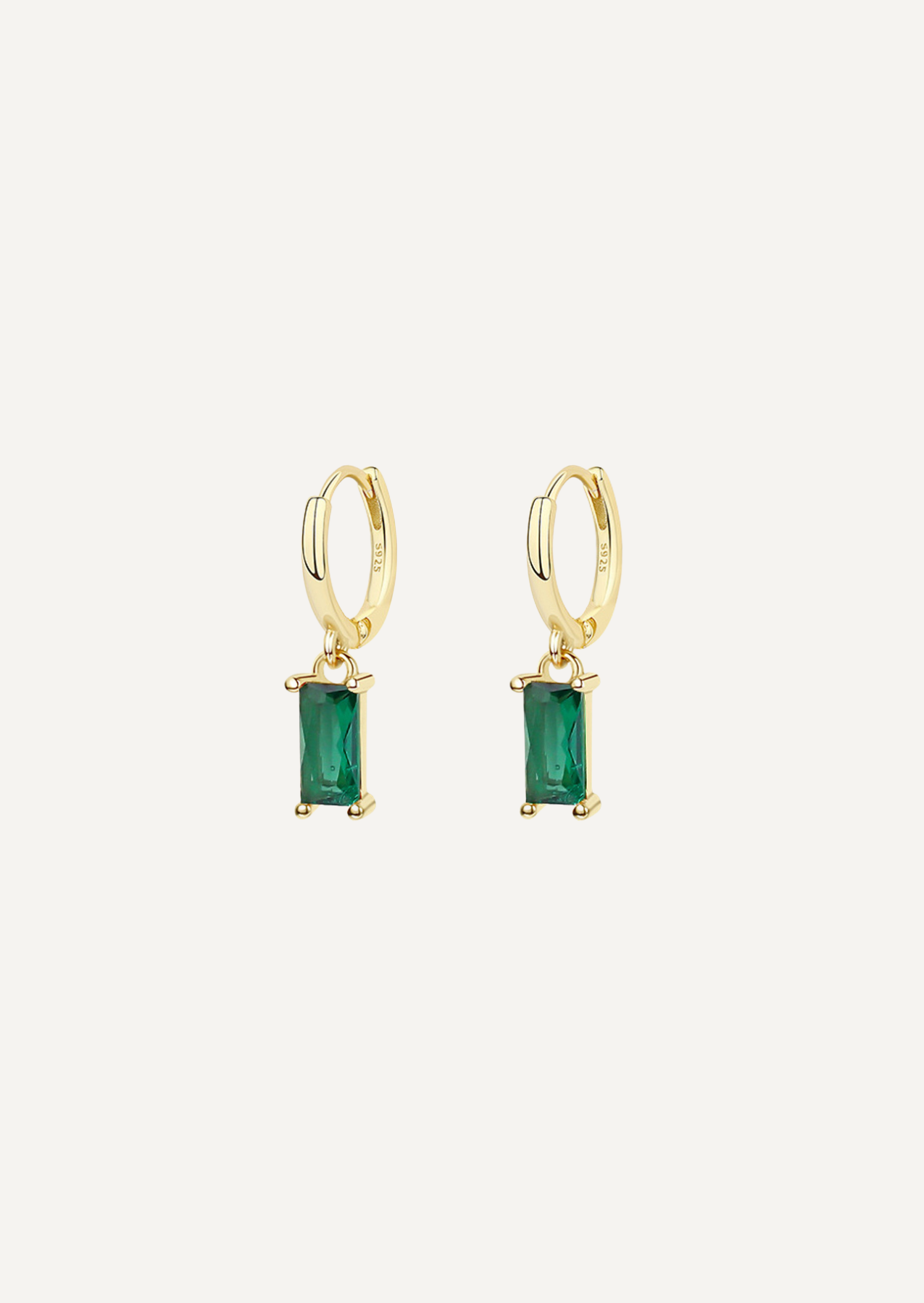The Elara Verdant Gold Vermeil Earrings