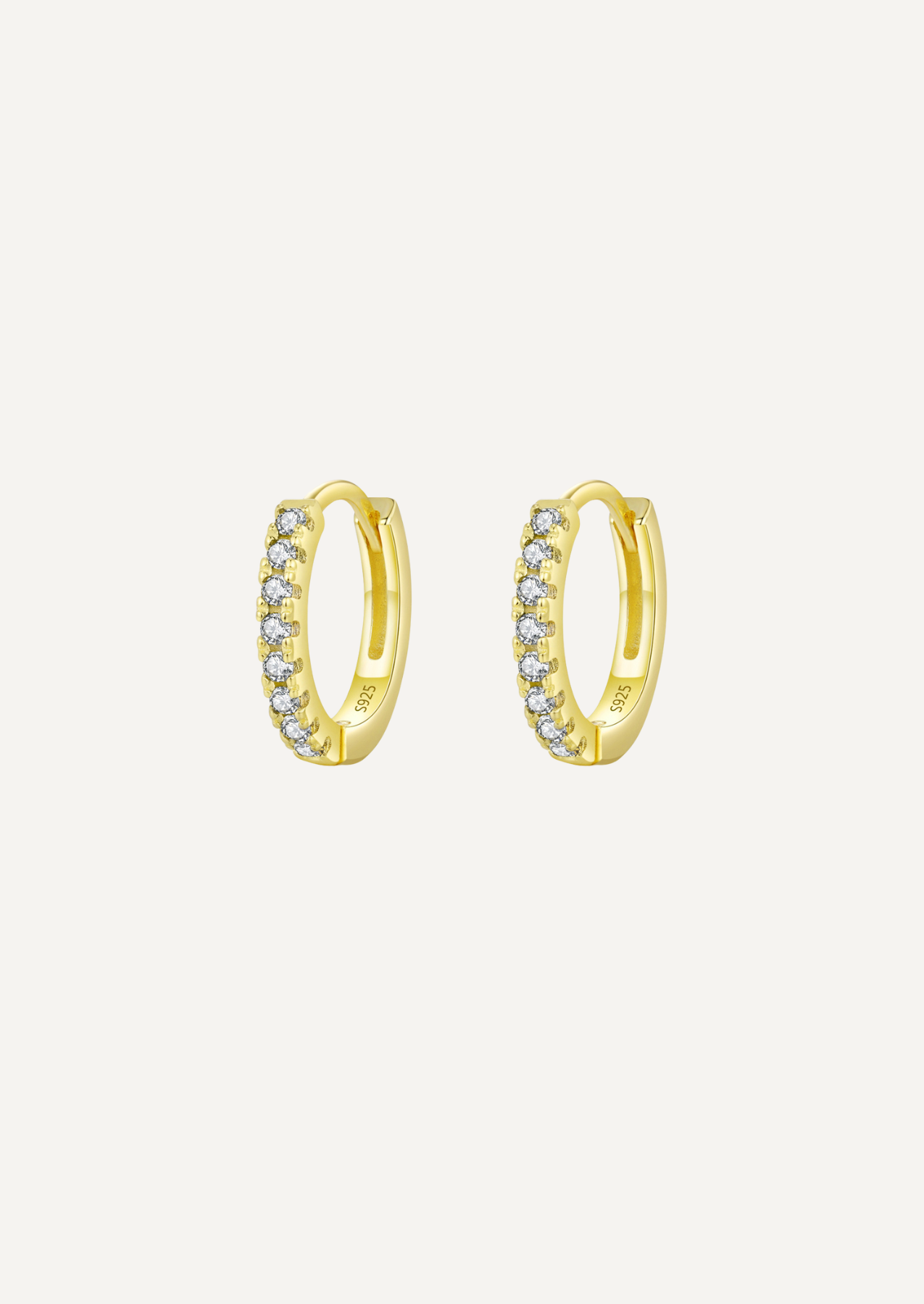The Mira Lucent Gold Vermeil Earrings