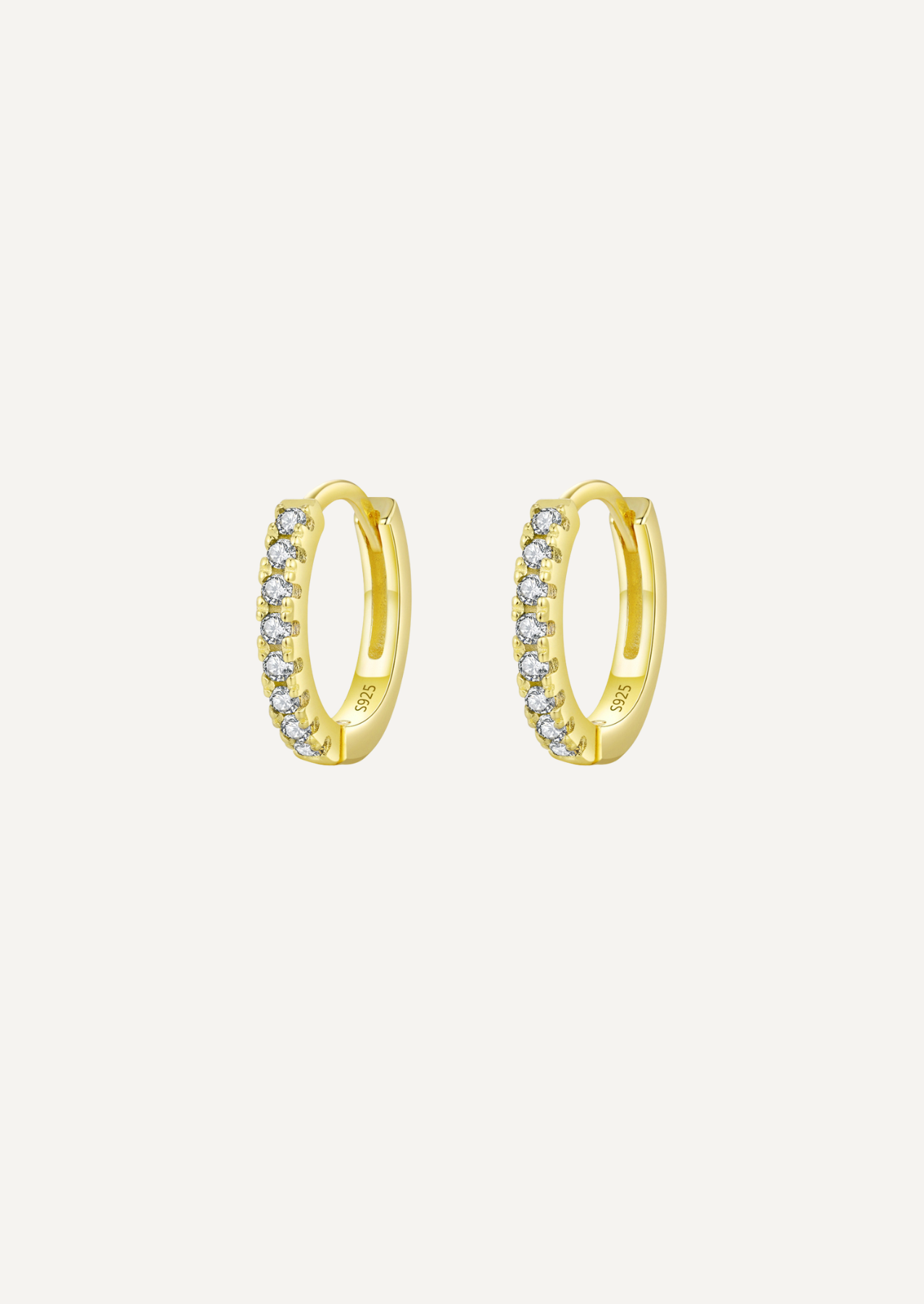The Mira Lucent Gold Vermeil Earrings