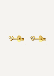 The Arc Gold Vermeil Stud Earrings
