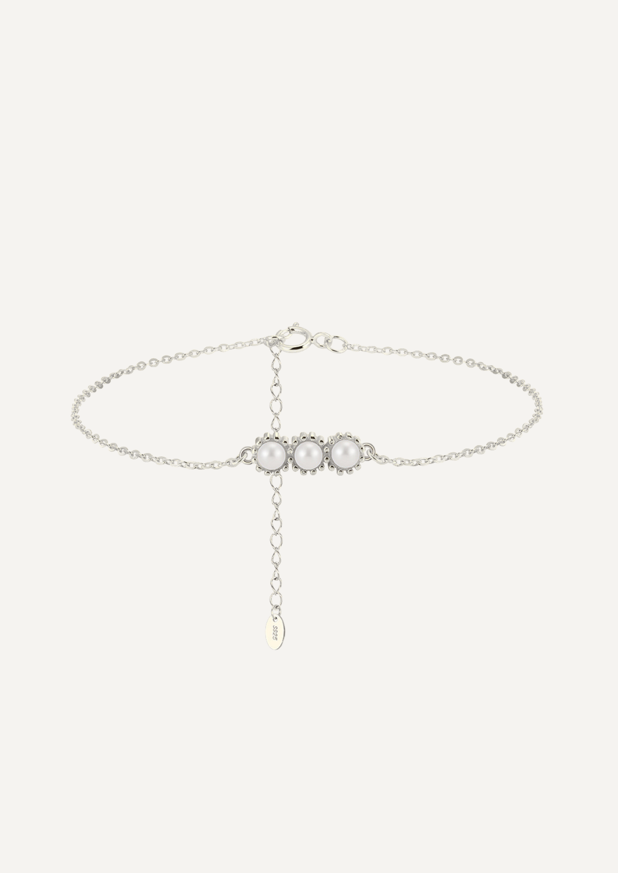 The Maris Sterling Silver Freshwater Pearl Bracelet
