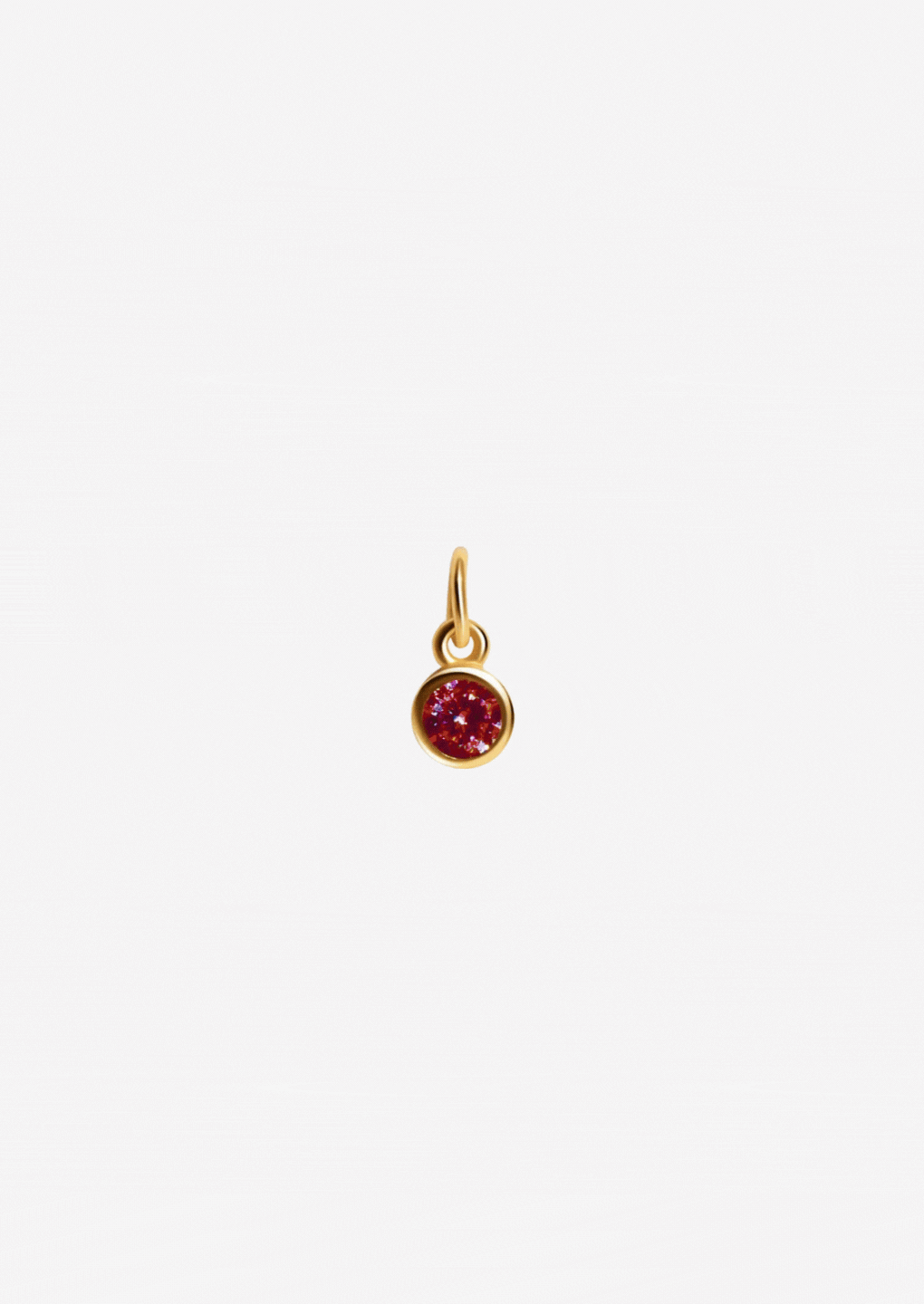 The Honey Bee 14ct Gold Vermeil Pendant Necklace with Birthstone Charm
