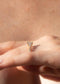 The Vera Rose Gold Cultured Diamond Ring