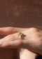 The Iris Yellow Gold Cultured Diamond Ring