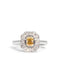 The Eleadora 0.91ct Yellow Diamond Ring