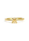 The June Ring with 1ct Cushion Yellow Diamond - Molten Store