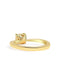 The June Ring with 1ct Cushion Yellow Diamond - Molten Store