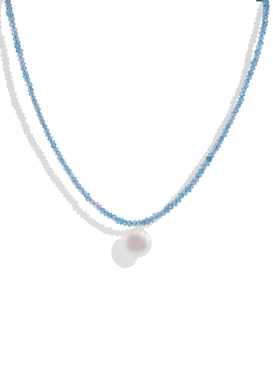 The Soirée Aquamarine Necklace