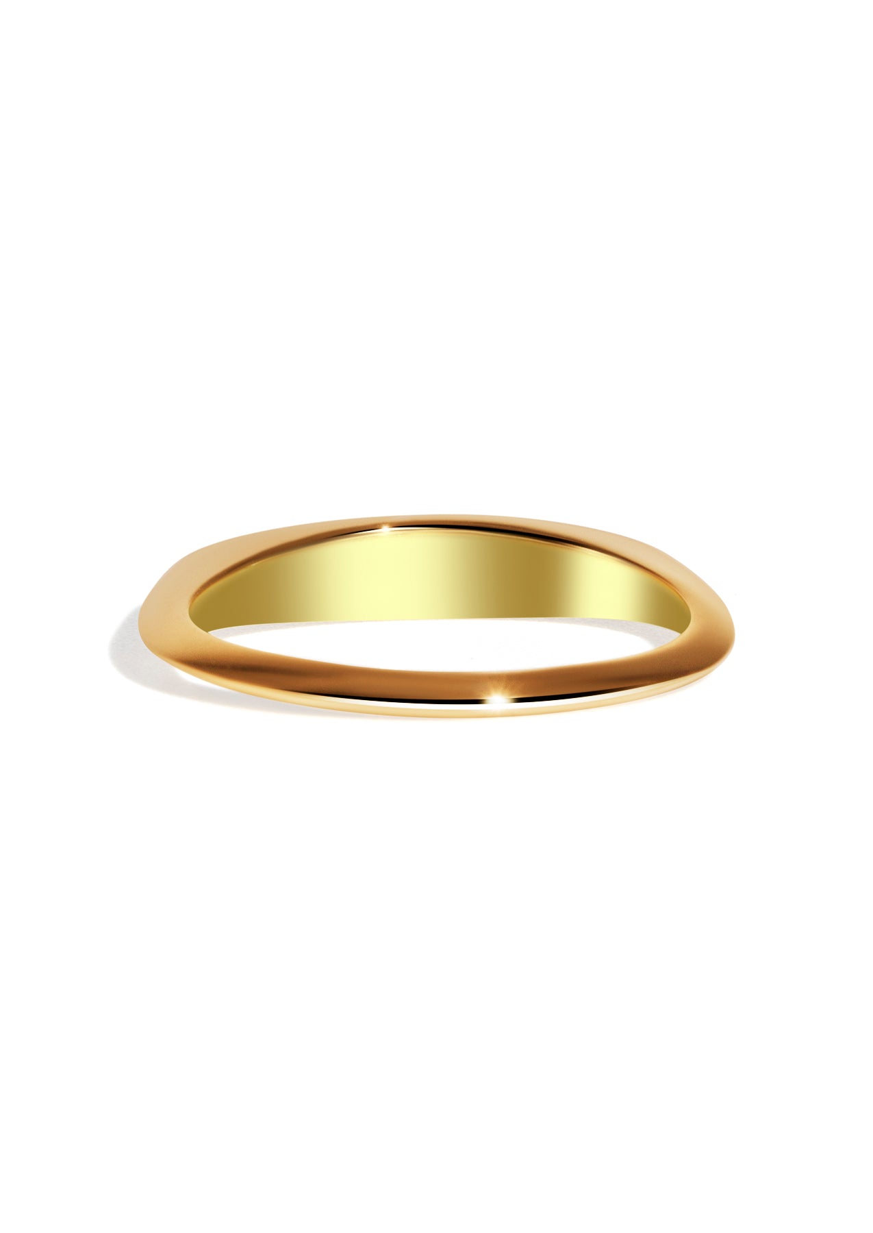 The Cosmos Yellow Gold Signet Ring