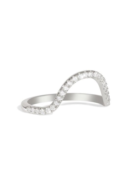 The Swoon Diamond Band White Gold