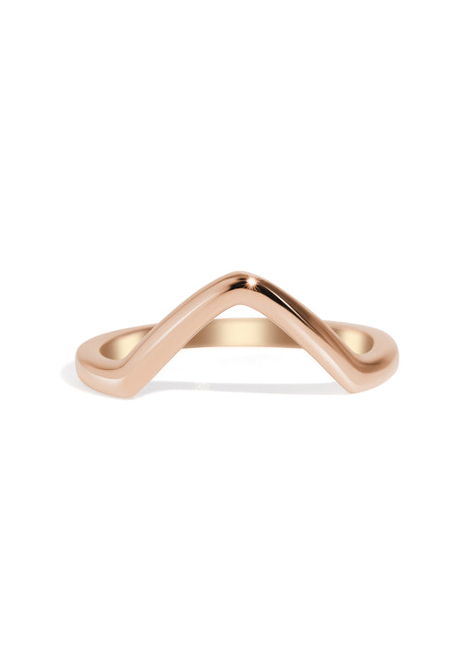The Spire Rose Gold Band