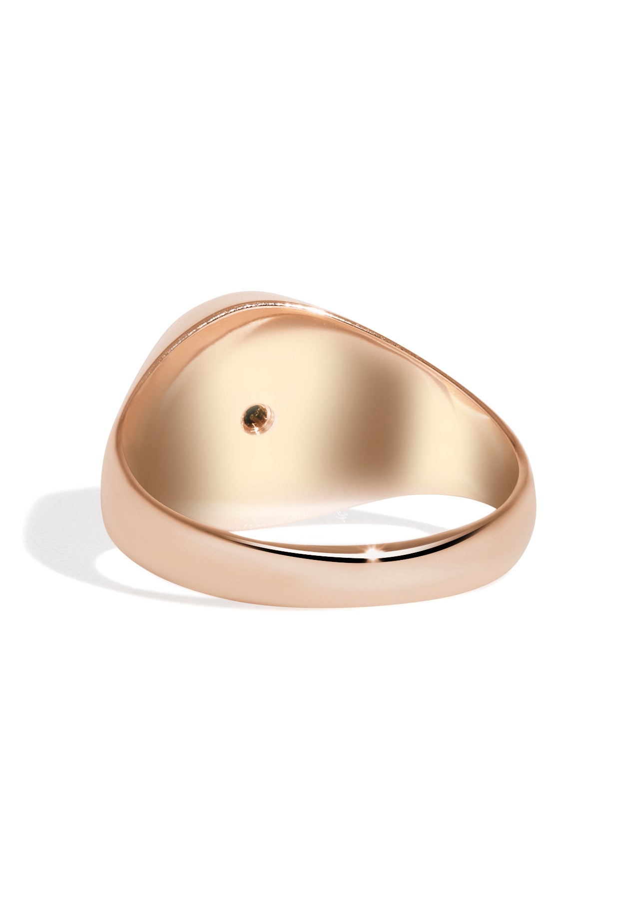 The Apollo Rose Gold Signet Ring