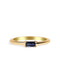 The Rue Sapphire Yellow Gold Ring