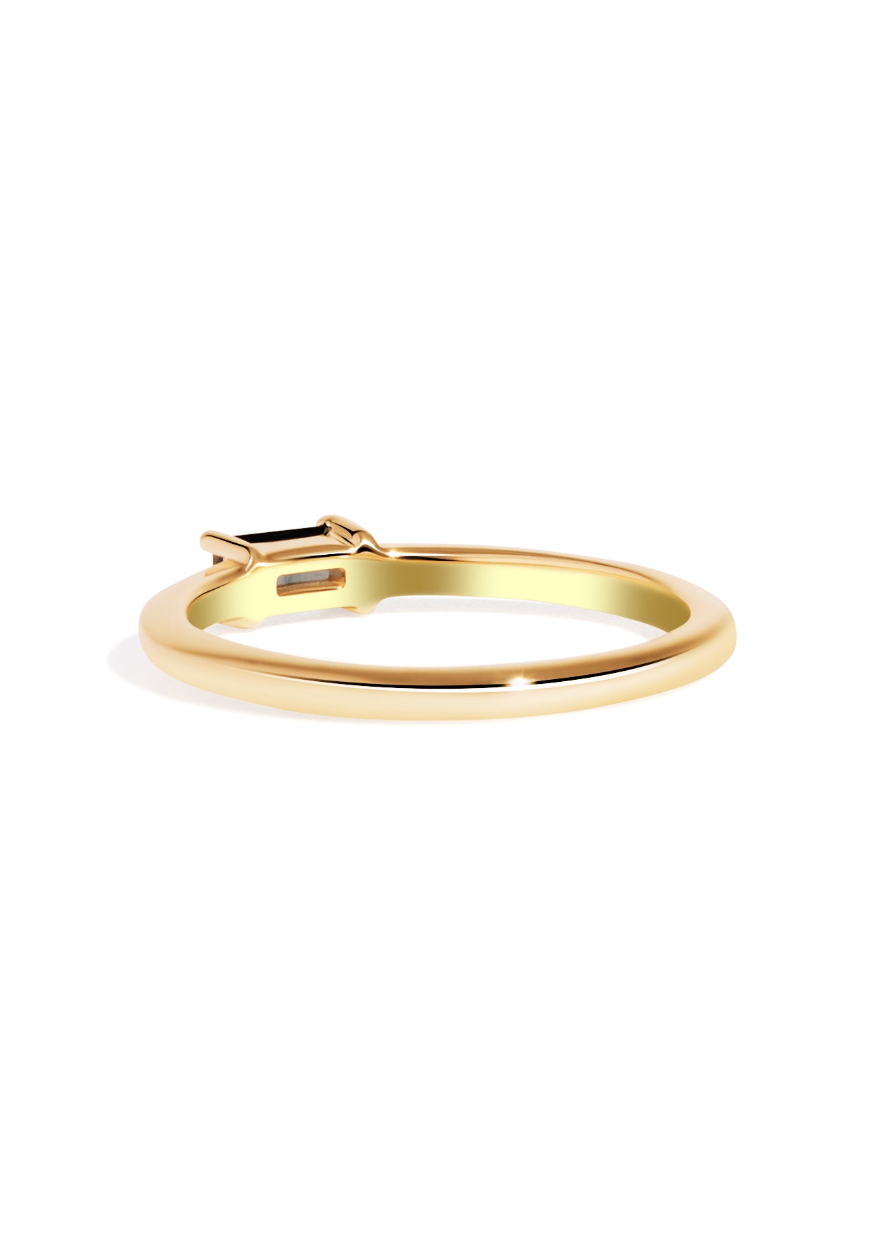 The Rue Sapphire Yellow Gold Ring
