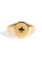 The Apollo Yellow Gold Signet Ring