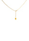 The Morning Star Topaz 14ct Gold Vermeil Pendant Necklace