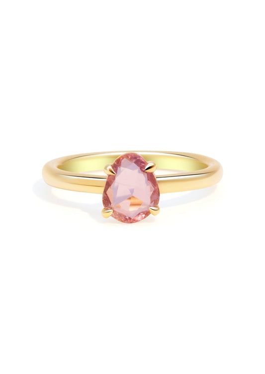The Nova Ring with 1.03ct Rose Cut Pink Sapphire - Molten Store