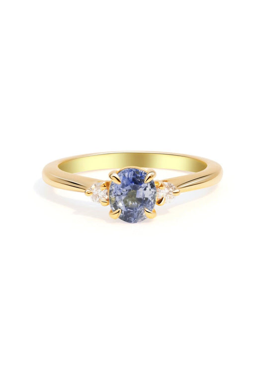 The Ada 1.31ct Ceylon Sapphire Ring - Molten Store