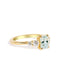 The Vera Ring with 1.47ct Emerald Aquamarine - Molten Store