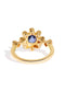 The Flora Ring with 1.03ct Oval Ceylon Sapphire - Molten Store