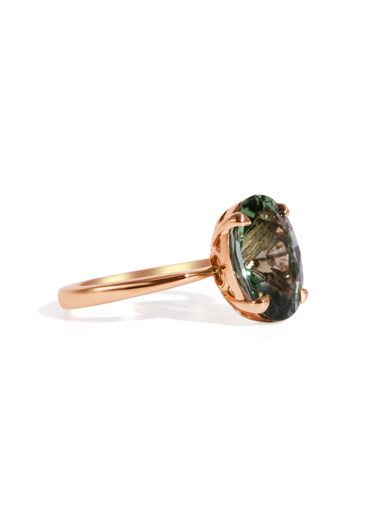 The June Ring with 5.77ct Green Tourmaline