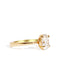 The June Ring with 1.11ct Oval Cultured Diamond