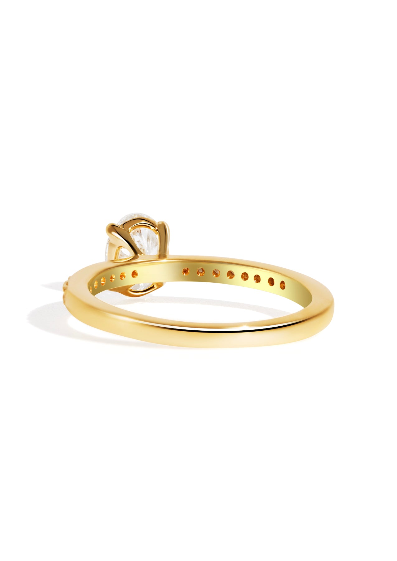 The Juliette Ring with 1.02ct Cultured Diamond