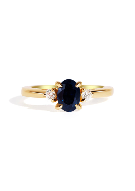 The Ada Ring with 1.01ct Sapphire