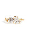 The Toi Et Moi Ring with 1.55ct Round Cultured Diamond & 1.55ct Pear Cultured Diamond