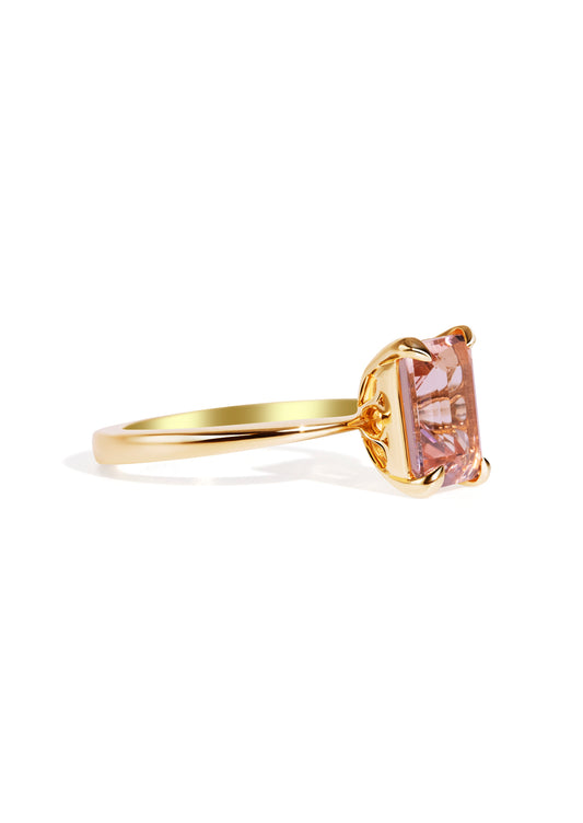 The June Ring with 1.30ct Morganite