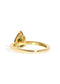 The Constance Ring with 1.57ct Pear Green Sapphire