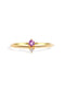 The Sweetie Amethyst 14ct Solid Gold Ring