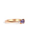 The Ada Ring with 0.80ct Oval Lilac Sapphire