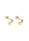 The Flower Child 14ct Gold Vermeil Drop Earrings - Molten Store
