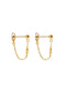 The Full Bloom 14ct Gold Vermeil Ear Jackets - Molten Store