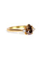 The Ada Ring with 1.84ct Pear Cognac Diamond