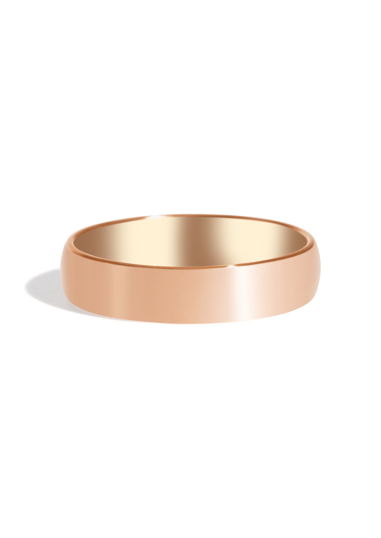 The Hearth Rose Gold Band