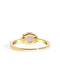 The Nova Ring with 1.06ct Rose Cut Pink Sapphire - Molten Store