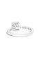 The Juliette White Gold Cultured Diamond Ring