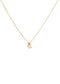 The Gold Initial Charm Necklace
