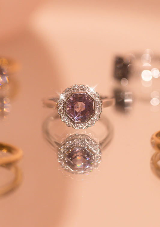 The Arabella Spinel & Diamond Ring