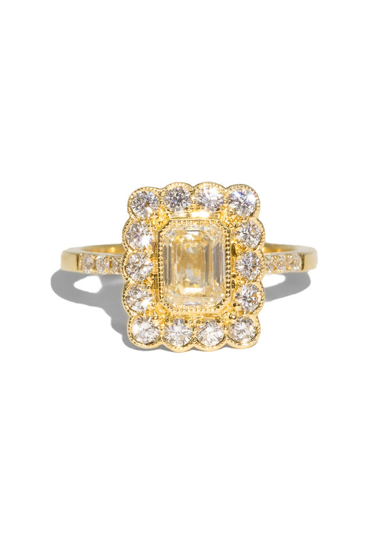 The Elodie Ring with 1.03ct Yellow Diamond