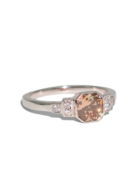 The Audrey Champagne Diamond Ring