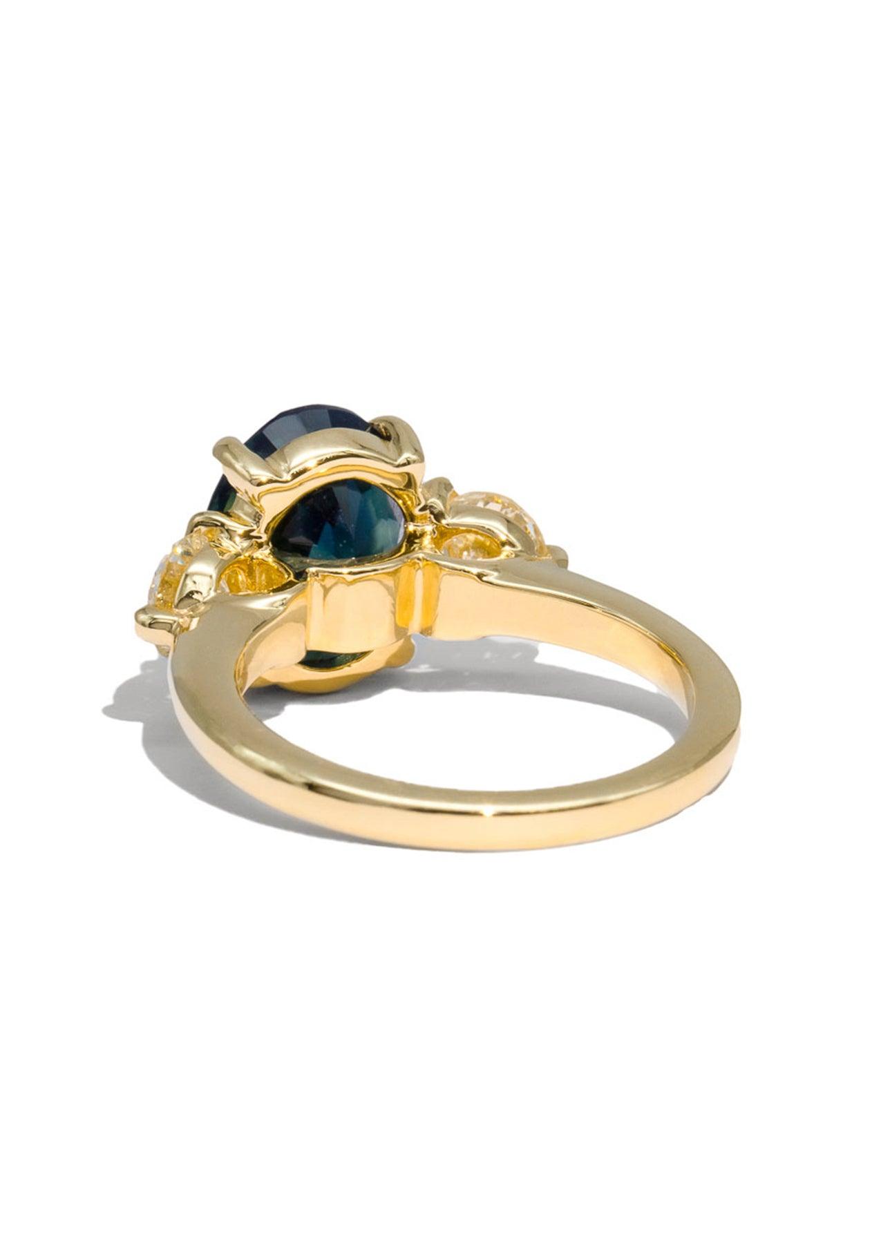 The Ada 5.6ct Australian Parti Sapphire Ring