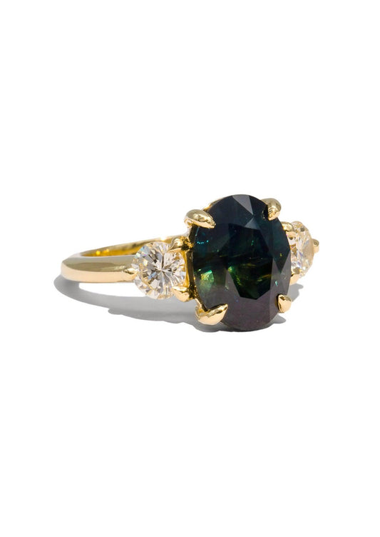 The Ada 5.6ct Australian Parti Sapphire Ring - Molten Store